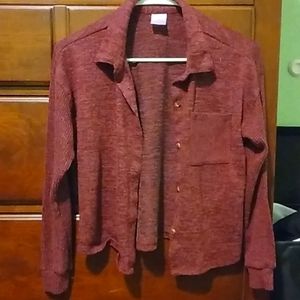 Button up sweater